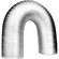 Delta 6" Aluminum Semi-rigid Flex Ducting with Clamps (Expands to 8 Feet)