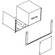 FEC BP8044 Blank Panel for RKPM8044 Dual Monitor Rackmount