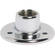 Atlas AD-11B Surface Mount Female Mic Stand Flange (Chrome)