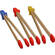 Samigon Bamboo Print Tongs (Set of 3) with Rubber Tips