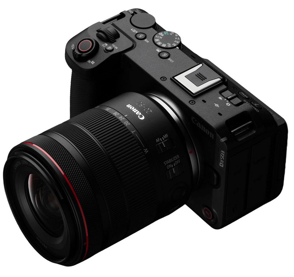 Canon EOS R6V 7K with RF 20-50mm lens
