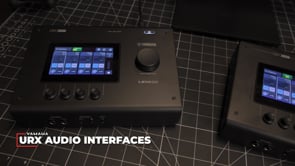 Yamaha URX44V 6x4 USB-C Audio/Video Interface (Black) URX44V B