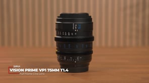Sirui VP-1 Vision Prime 75mm T1.4 Full-Frame Cine Lens VP-1-75B
