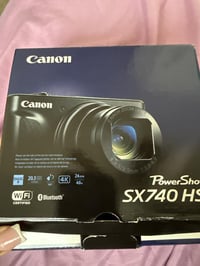 Canon PowerShot SX740 HS Digital Camera (Black) 2955C001 B&H