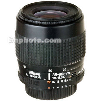 Nikon Zoom Wide Angle-Telephoto 35-80mm f/4-5.6 D (N) Autofocus Lens