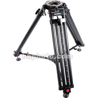Sachtler OB-2000 Aluminum Tripod Legs (Flat Base and Mitchell) with Mid-Level Spreader
