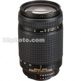 Nikon Zoom Telephoto AF Zoom Nikkor 70-300mm f/4.0-5.6D ED Autofocus Lens