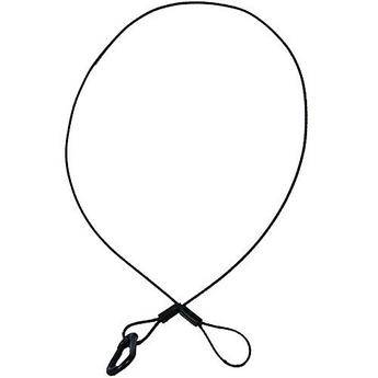 Altman Steel Safety Cable with Spring Clip (36", Black)