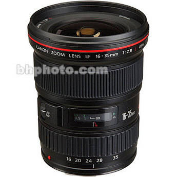 Canon Zoom Super Wide Angle EF 16-35mm f/2.8L USM Autofocus Lens