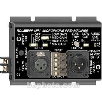 RDL FP-MP1 Microphone Preamplifier