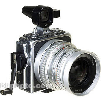 Hasselblad SWC Super Wide C with built-in 38mm f/4.5 Zeiss Biogon Lens - ALL Chrome