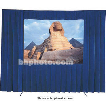 Da-Lite Fast-Fold Velour Drapery Kit for Deluxe Frames (10 x 10')