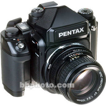 Pentax 67II Medium Format SLR Camera with AE Finder and 105mm f/2.4 Lens