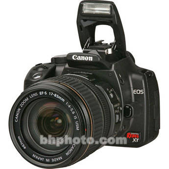 Canon EOS Digital Rebel XT Digital Camera (Black) with Canon 17-85mm Lens