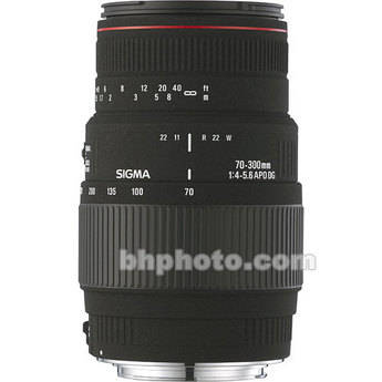 Sigma 70-300mm f/4-5.6 APO DG Macro Autofocus Lens for Nikon AF-D