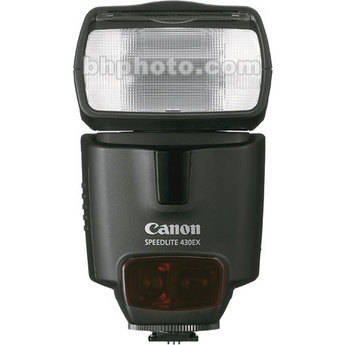 Canon 430EX Speedlite TTL Shoe-Mount Flash (Guide No. 141'/43 m at 105mm)