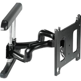 Chief Large Flat Panel Swing Arm Wall Display Mount, 25" Extension (Black)