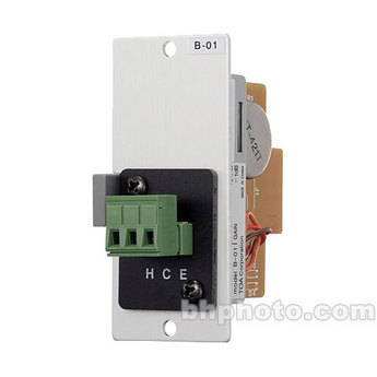 Toa Electronics B-01S - Line Level Terminal Block Input Module
