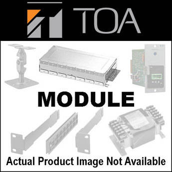 Toa Electronics U-01P - Unbalanced Line Input Module for 900 Series (1/4" Phone Jack)