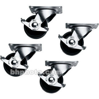 Middle Atlantic Caster Kit for Slim 5 Series (Locking Casters)