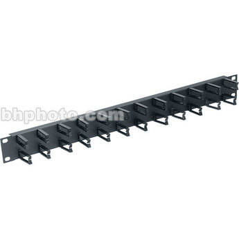 Middle Atlantic HCM-1 1-Space Horizontal Cable Manager, Micro-Clip Style