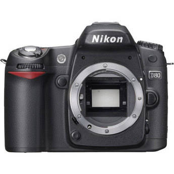 Nikon D80 SLR Digital Camera (Camera Body)