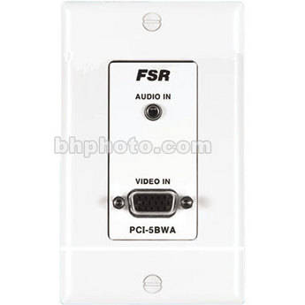 FSR PCI-5BWPAWHT Wall Plate Interface
