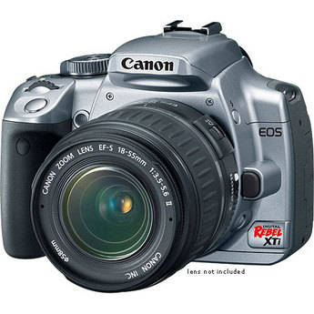 Canon EOS Digital Rebel XTi Digital Camera Body (Silver)