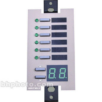 Ashly WR-5 Wall-Mount Programmable Multifunction Remote Control