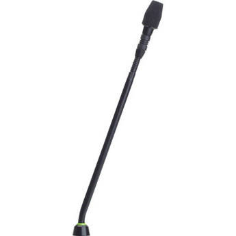 Shure MX410 10" Gooseneck Mic with Cardioid Capsule, No Preamp, and 2-Color LED Ring on Bottom (Black)