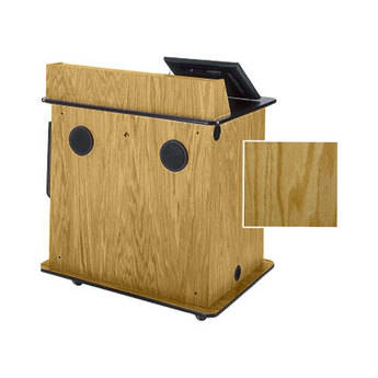 Sound-Craft Systems SML-2 Educator - Multimedia Lectern (Natural Oak)