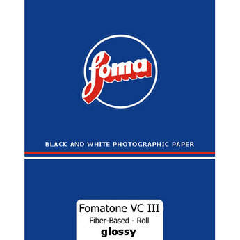 Foma Fomabrom VC Fiber-Based/111 Paper, 42.5"x33' Roll (Glossy)