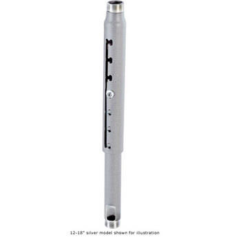 Chief CMS-018024W 18-24" Speed-Connect Adjustable Extension Column (White)