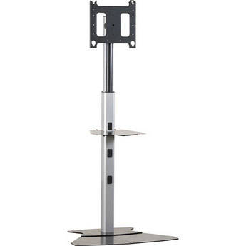 Chief PF1-2000S  Flat Panel Display Floor Stand  (Silver)