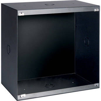 Bogen BBFM6  Flush Mount Enclosure for FMH15T Horn Loudspeaker (Black)