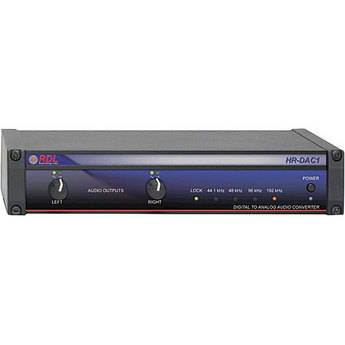 RDL HR-DAC1 - Digital to Analog Converter - 24 Bit 192 kHz