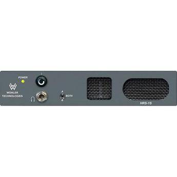 Wohler HRS-1S - Half-Rack Analog 2-Channel Audio Monitor