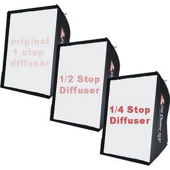 Photoflex 1/4 and 1/2 Stop Diffusion Fabric Kit for LiteDome, MultiDome, and SilverDome (Large, 36x48")
