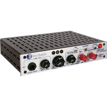 Summit Audio 2BA-221 Microphone and Line Preamplifier
