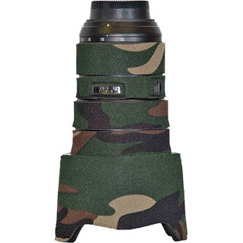 LensCoat Lens Cover for Nikon 24-70mm f/2.8 Zoom AF (Forest Green Camo)