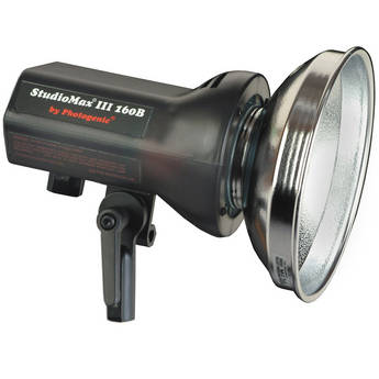 Photogenic StudioMax III 160 Watt/Second Monolight (120VAC/12VDC)