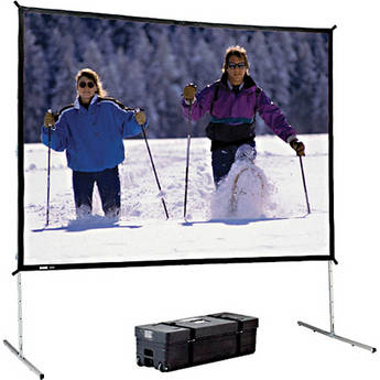Da-Lite 88614K Fast-Fold Deluxe Portable Projection Screen (8 x 8')