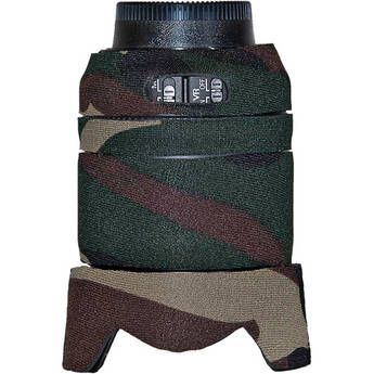 LensCoat Lens Cover for the Nikon 18-105mm f/3.5-5.6G Lens (Forest Green Camo)