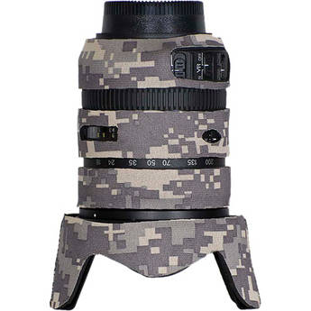 LensCoat Lens Cover for Nikon 18-200mm f/3.5-5.6 G VR II Lens (Digital Camo)