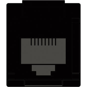 FSR SS-RJ11-BLK RJ-11 Pass-Thru Snap-In Connector (Black)