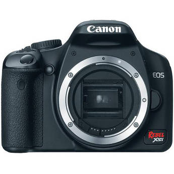 Canon EOS Rebel XSi Digital Camera (a.k.a. 450D) (Black) (Camera Body)