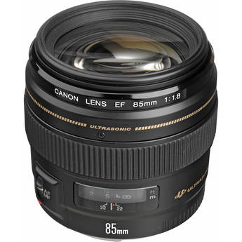 Canon EF 85mm f/1.8 USM Lens