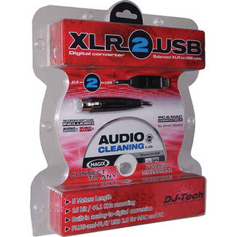 DJ-Tech XLR-2-USB - XLR to USB Cable