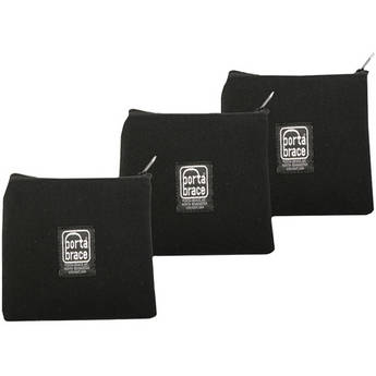 PortaBrace PB-B6 Stuff Sack (Black, 3-Pack)