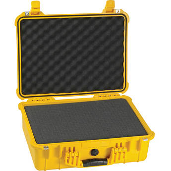Pelican 1520 Protector Hard Case with Foam (Yellow)